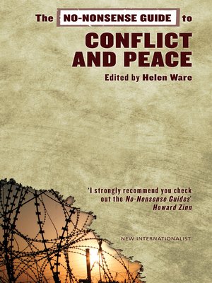 cover image of No-Nonsense Guide to Conflict and Peace